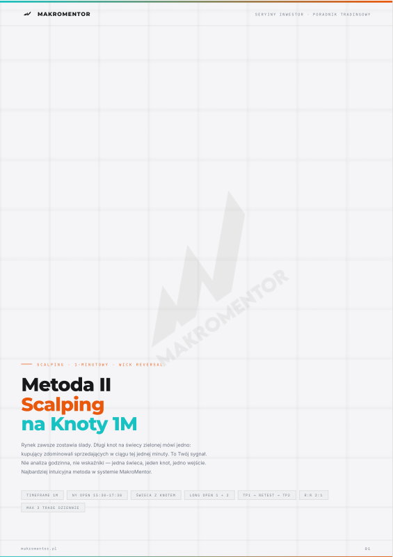 Metoda VII — Scalping na Knoty 1M